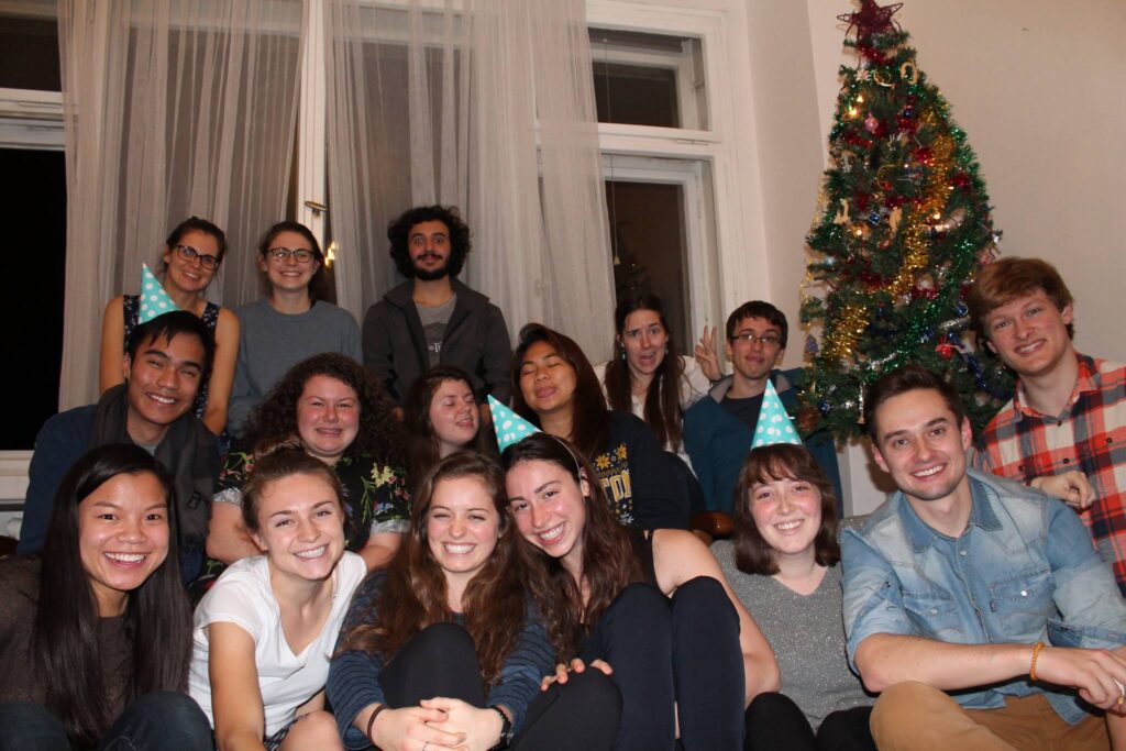 Cute group photo + the facial stylings of me. Credit to Katie